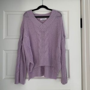 lavender tanib sweater